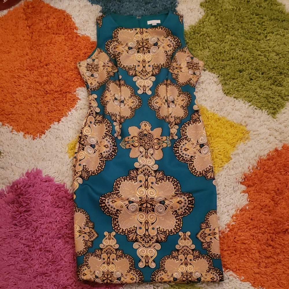 New York & Co Sleeveless Sheath Dress